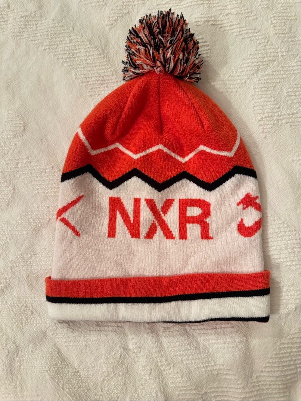 Nike Cross Regionals (NXR) "Peak Beanie" Pom Knit Hat - Unisex OSFM